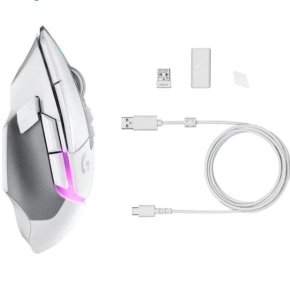 Logitech G502 X Plus Hero Superlight Speed Wireless Gaming Mouse - Picture 12 of 12